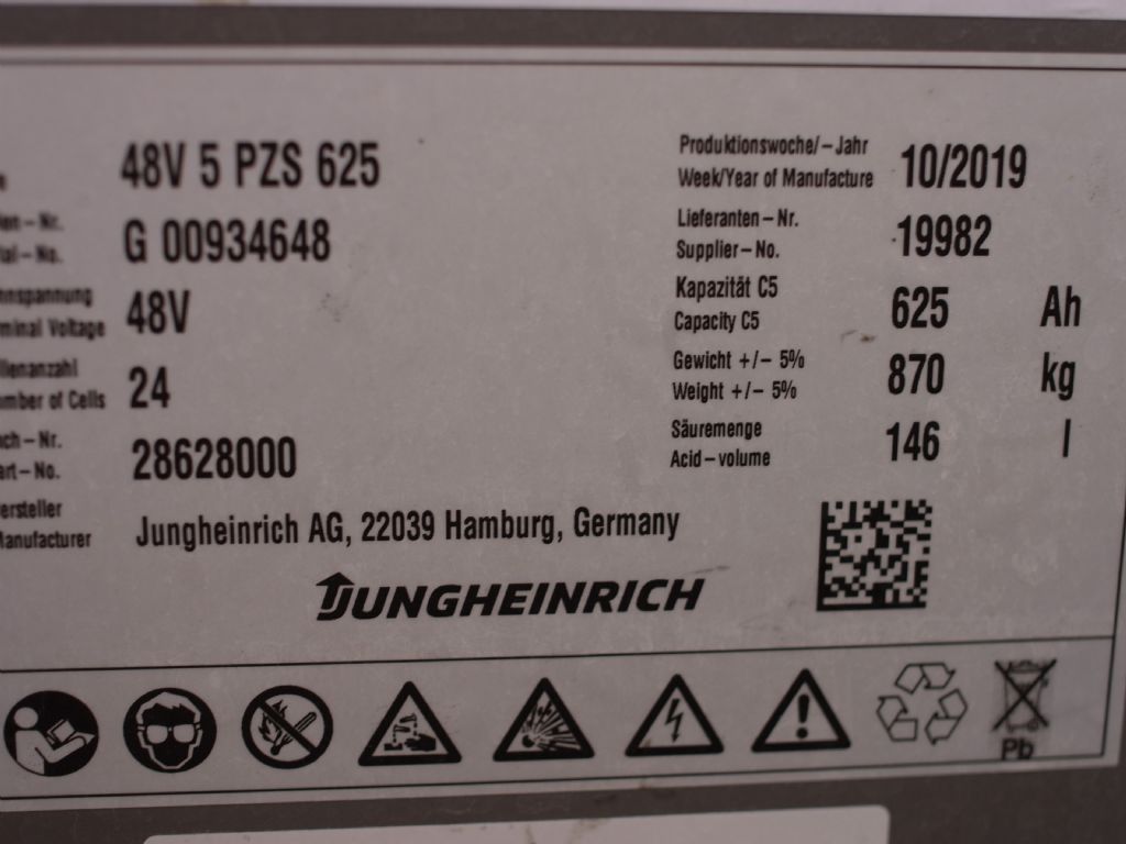 Jungheinrich-EFG 216K-Elektro 3 Rad-Stapler-www.gabelstapler-schmidt.de
