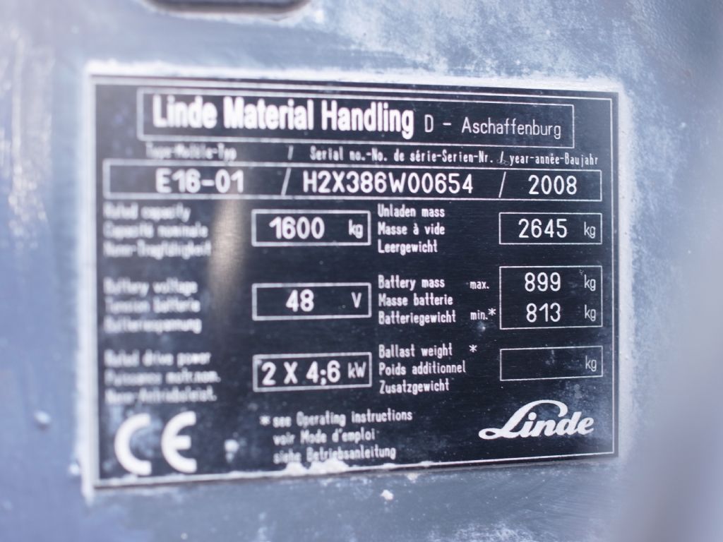 Linde-E16-01-Elektro 3 Rad-Stapler-www.gabelstapler-schmidt.de