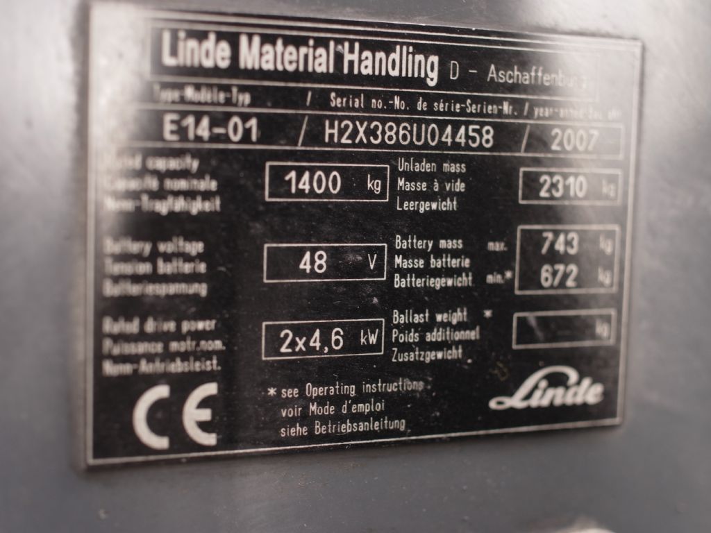 Linde-E14-01-Elektro 3 Rad-Stapler-www.gabelstapler-schmidt.de