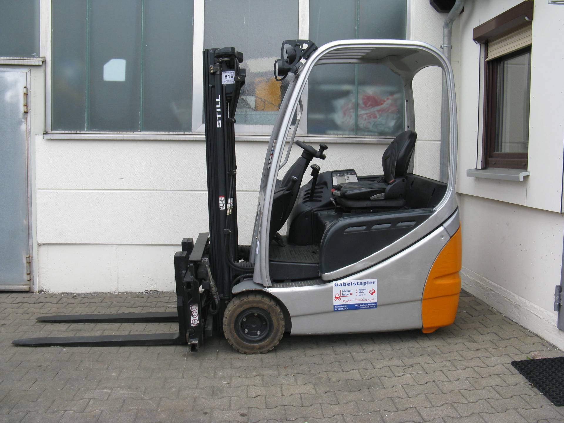 Still RX20-16 Elektro 3 Rad-Stapler www.schmidt-falbe.de