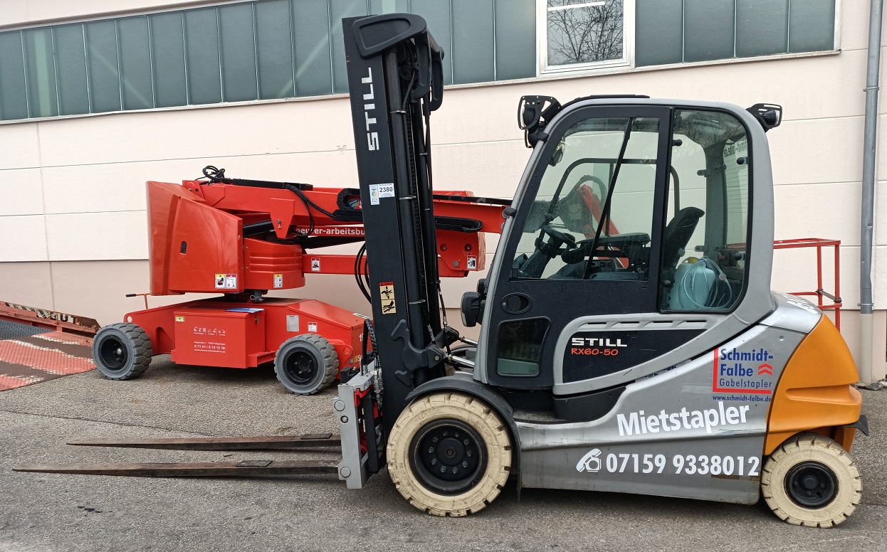 Still RX60-50 Elektro 4 Rad-Stapler www.schmidt-falbe.de