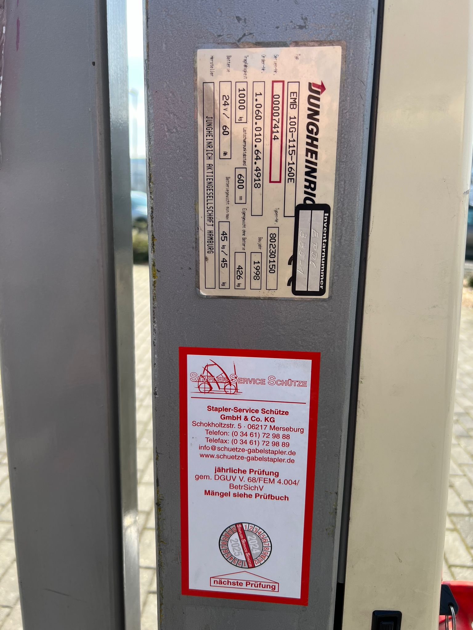 Mic-EMB10G-115-160E Swift Kranausf.-Niederhubwagen-www.schuetze-gabelstapler.de