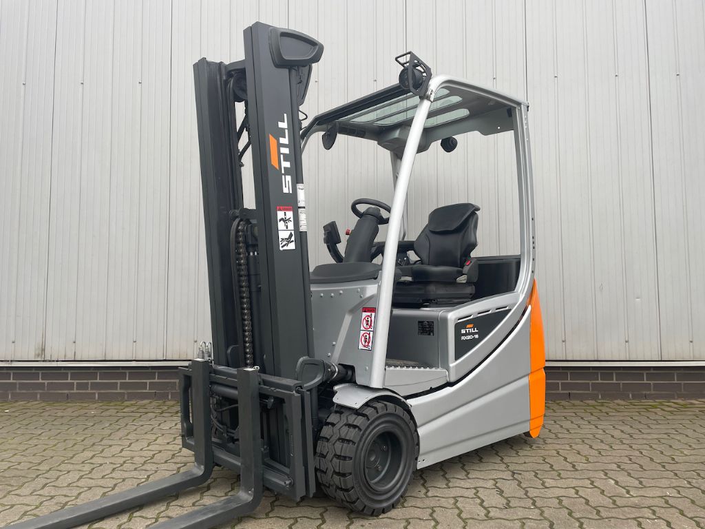 Still RX20-16 - neues Modell E3 Elektro 3 Rad-Stapler www.schumacher-gabelstapler.de