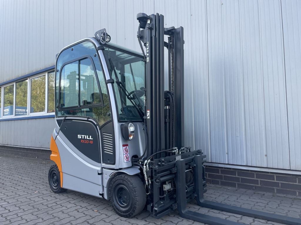Still RX20-16P - AKKU 84% - RX20 Elektro 4 Rad-Stapler www.schumacher-gabelstapler.de Still RX20-16P - AKKU 84% - RX20 Elektro 4 Rad-Stapler www.schumacher-gabelstapler.de