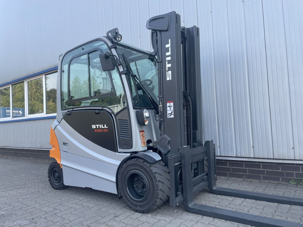 Still RX60-30L/600 - AKKU 89% - RX60 Elektro 4 Rad-Stapler www.schumacher-gabelstapler.de Still RX60-30L/600 - AKKU 89% - RX60 Elektro 4 Rad-Stapler www.schumacher-gabelstapler.de