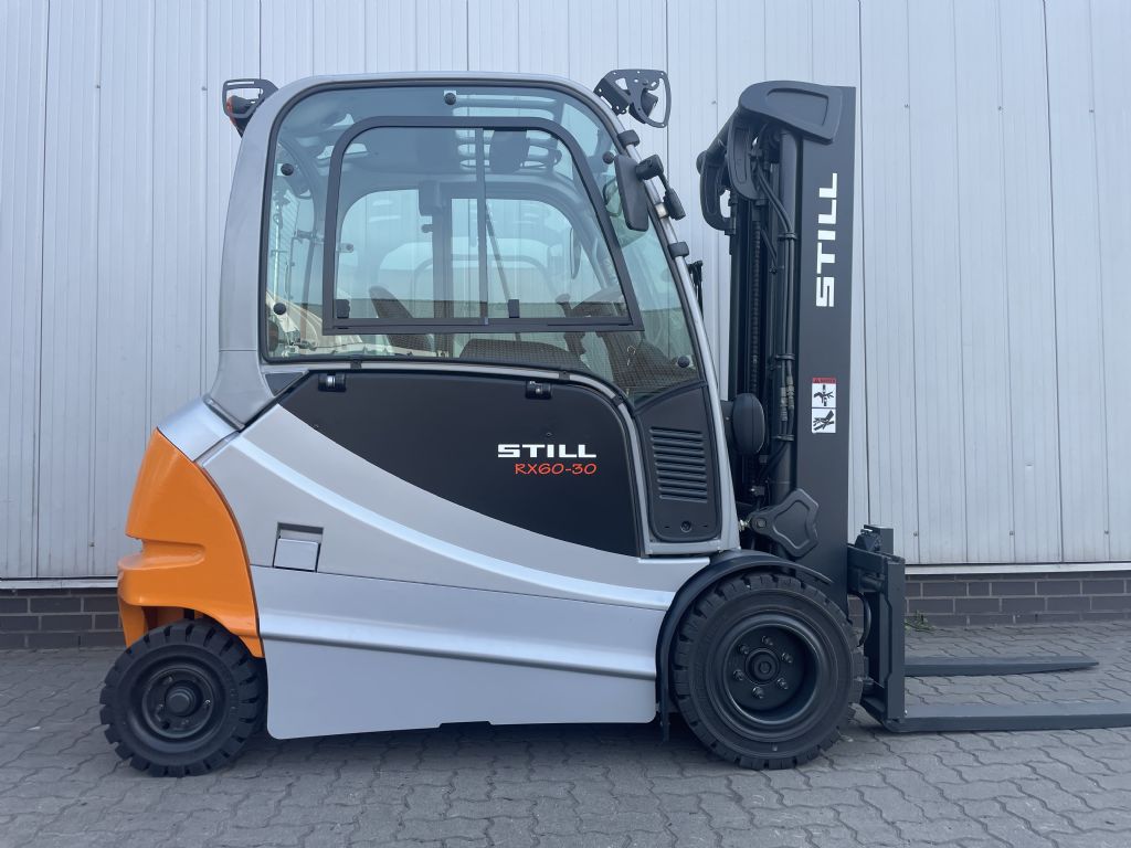 Still RX60-30L/600 - AKKU 89% - RX60 Elektro 4 Rad-Stapler www.schumacher-gabelstapler.de Still RX60-30L/600 - AKKU 89% - RX60 Elektro 4 Rad-Stapler www.schumacher-gabelstapler.de