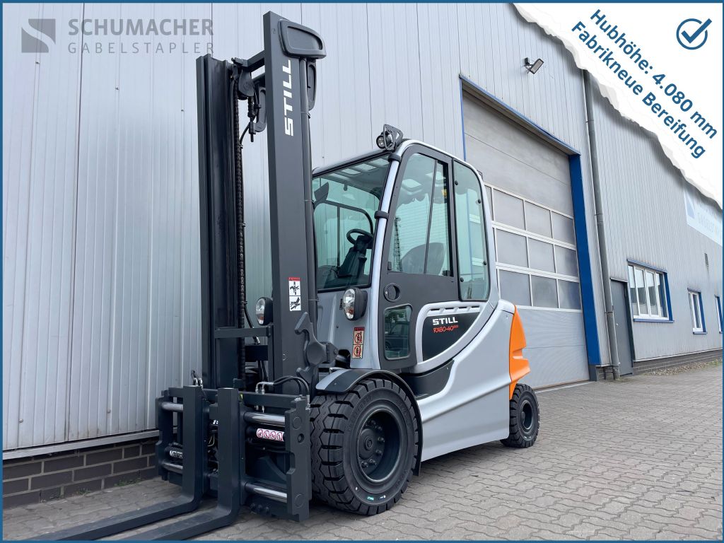 Still RX60-40/600 Elektro 4 Rad-Stapler www.schumacher-gabelstapler.de Still RX60-40/600 Elektro 4 Rad-Stapler www.schumacher-gabelstapler.de
