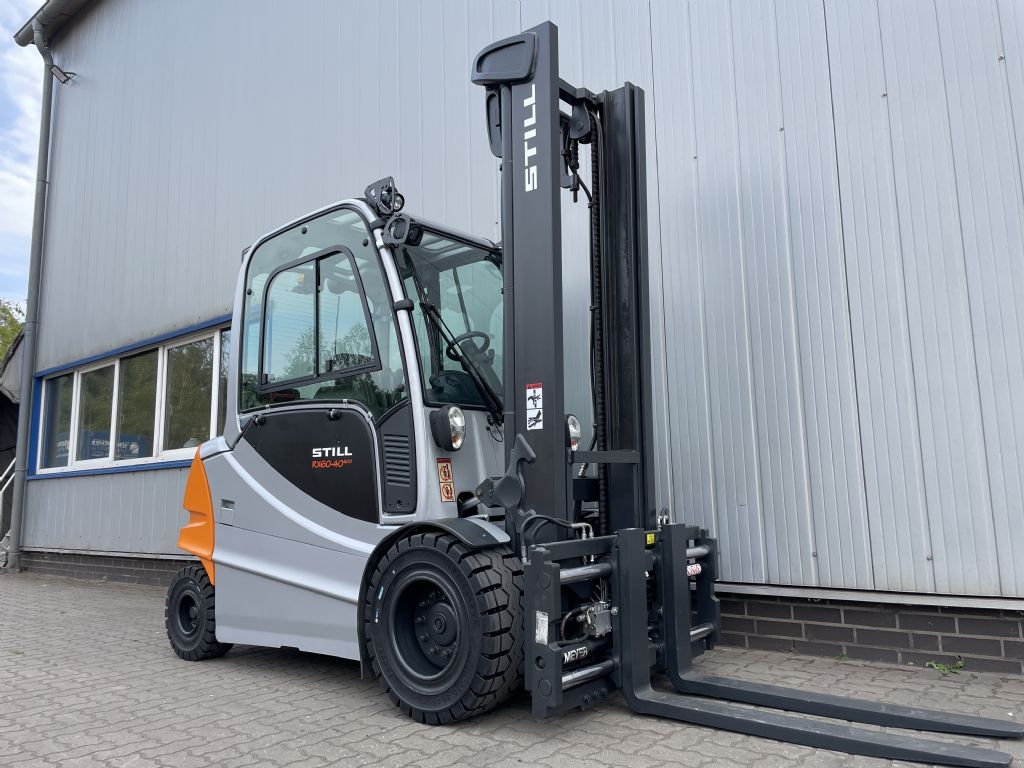 Still RX60-40/600 Elektro 4 Rad-Stapler www.schumacher-gabelstapler.de Still RX60-40/600 Elektro 4 Rad-Stapler www.schumacher-gabelstapler.de