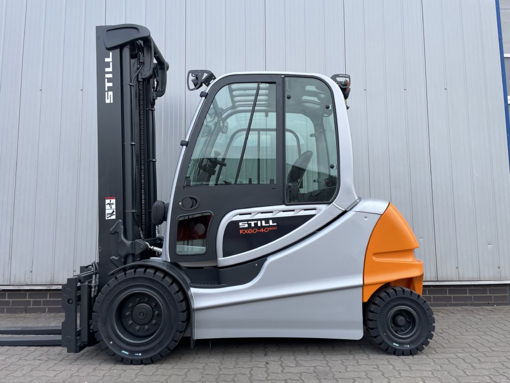 Still RX60-40/600 Elektro 4 Rad-Stapler www.schumacher-gabelstapler.de Still RX60-40/600 Elektro 4 Rad-Stapler www.schumacher-gabelstapler.de