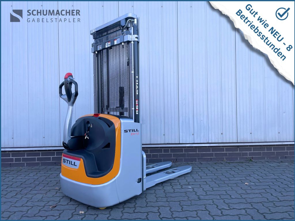 Still EXV12 - NUR 8 h Hochhubwagen www.schumacher-gabelstapler.de Still EXV12 - NUR 8 h Hochhubwagen www.schumacher-gabelstapler.de