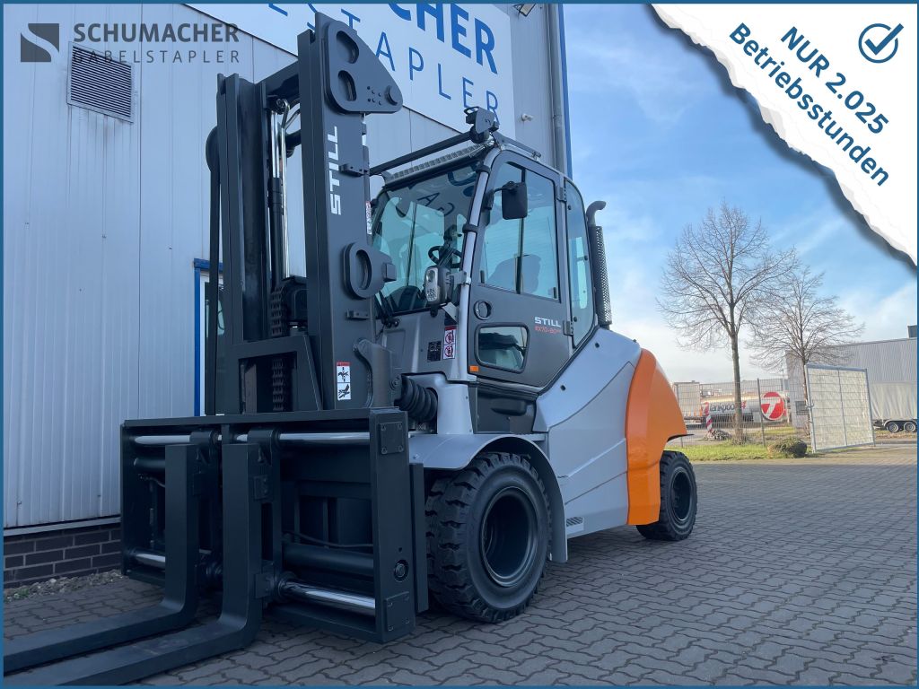 Still RX70-80/900 | Nur 2.025 Bst. Dieselstapler www.schumacher-gabelstapler.de