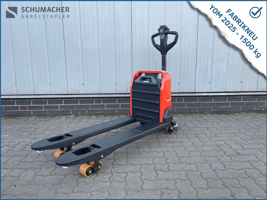 Toyota Tyro LHE150 | FABRIKNEU 2025 Niederhubwagen www.schumacher-gabelstapler.de