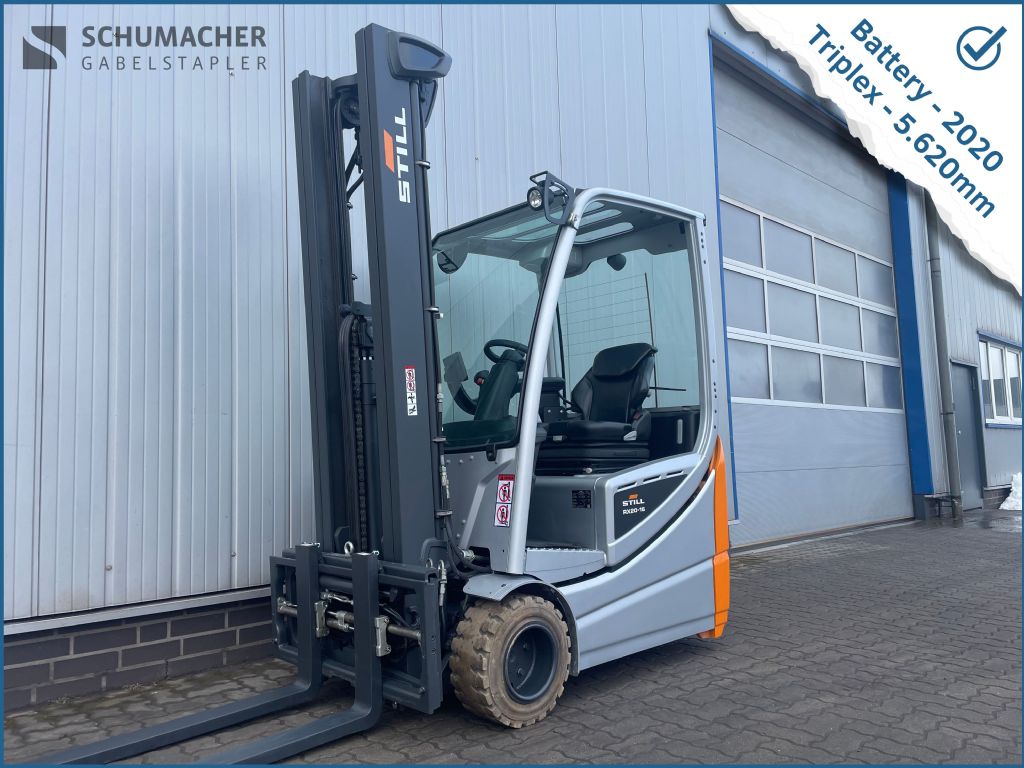 Still RX20-16C | Battery 2020 Elektro 3 Rad-Stapler www.schumacher-gabelstapler.de Still RX20-16C | Battery 2020 Elektro 3 Rad-Stapler www.schumacher-gabelstapler.de