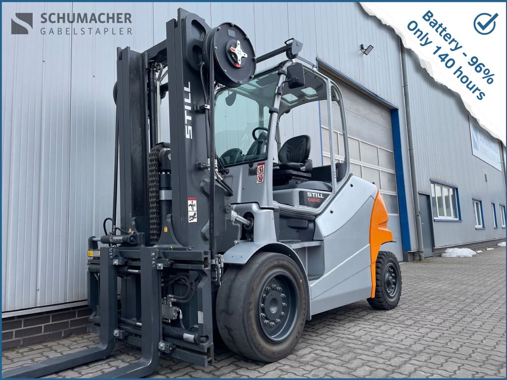 Still RX60-60 | Battery 96% | Only 140 hours! Elektro 4 Rad-Stapler www.schumacher-gabelstapler.de Still RX60-60 | Battery 96% | Only 140 hours! Elektro 4 Rad-Stapler www.schumacher-gabelstapler.de
