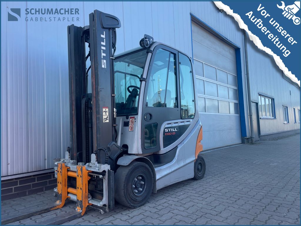 Still RX60-25 Elektro 4 Rad-Stapler www.schumacher-gabelstapler.de Still RX60-25 Elektro 4 Rad-Stapler www.schumacher-gabelstapler.de