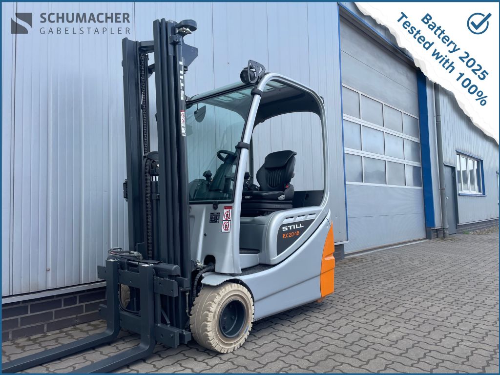 Still RX20-18 Elektro 3 Rad-Stapler www.schumacher-gabelstapler.de