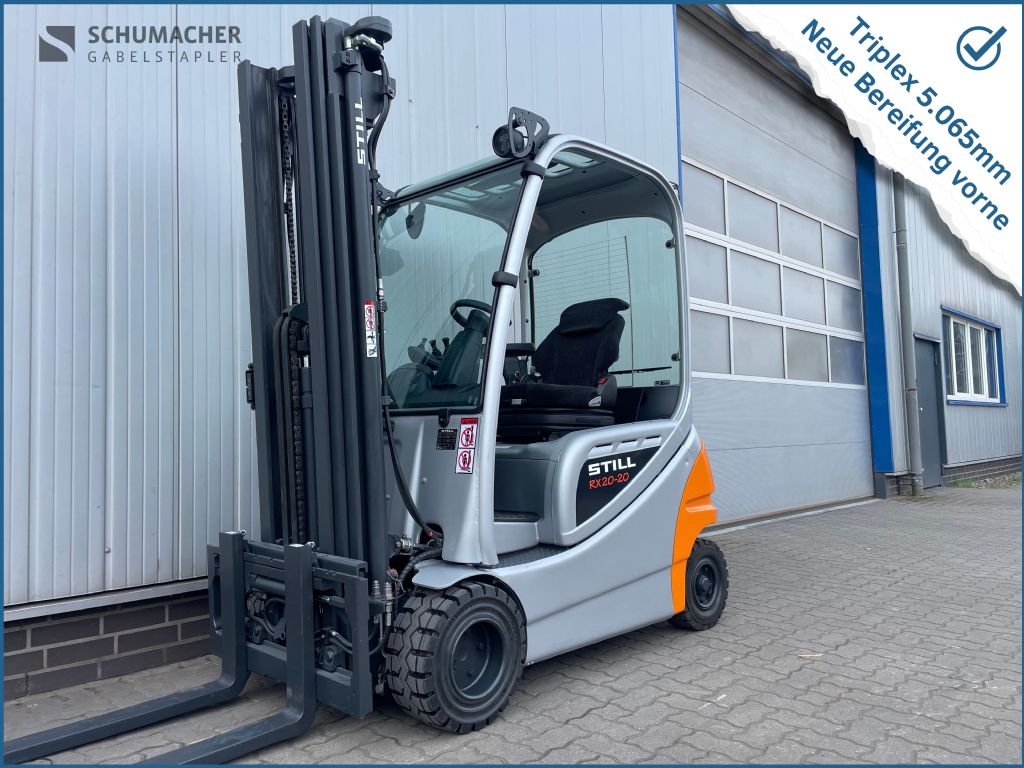Still RX20-20P Elektro 4 Rad-Stapler www.schumacher-gabelstapler.de