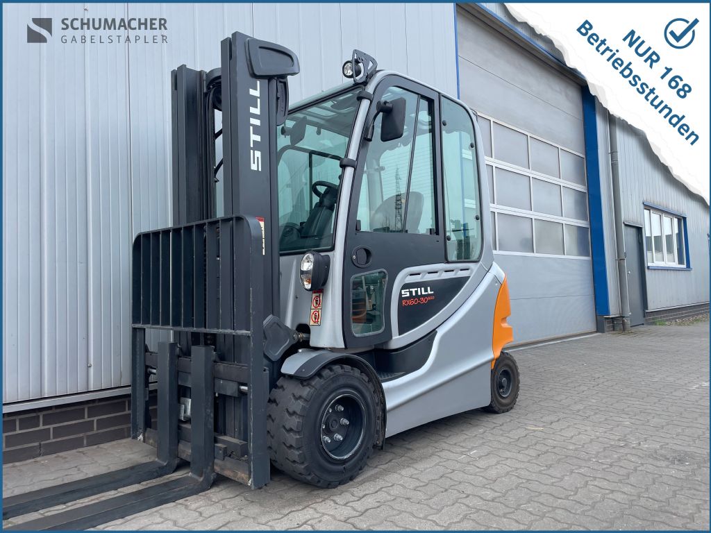 Still RX60-30/600 / NUR 168 Bst. Elektro 4 Rad-Stapler www.schumacher-gabelstapler.de