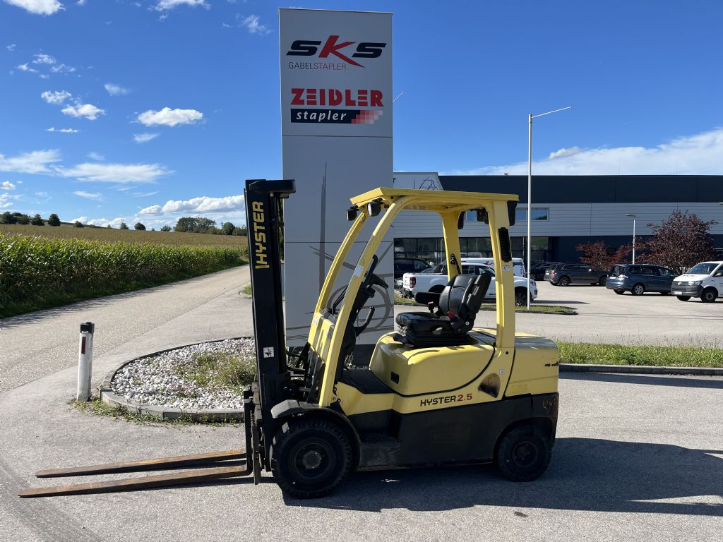 Hyster-H2.5CT nur 583 Std.-Dieselstapler-http://www.k-trucks.de