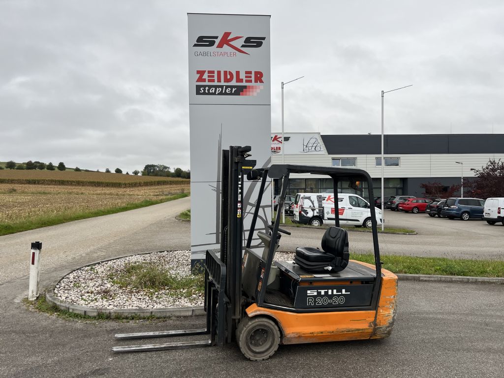 Still R20-20 FREIHUB GERT IN AUFARBEITUNG Elektro 4 Rad-Stapler www.sks-stapler.at