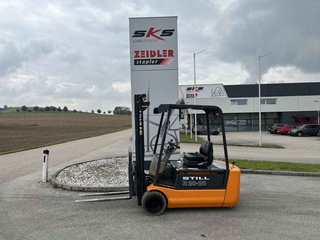 Still R20-20 FREIHUB  Elektro 4 Rad-Stapler www.sks-stapler.at