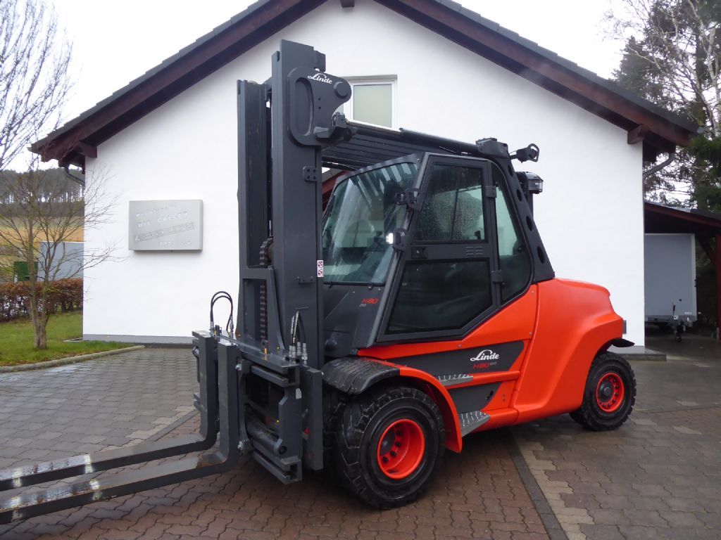 Linde H80D-03/1100 Dieselstapler www.sks-stapler.at