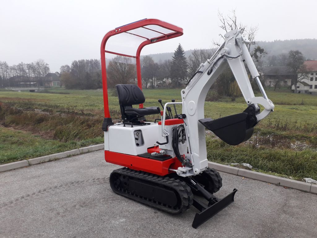 Kubota KH 21 Canopy Minibagger www.sks-stapler.at