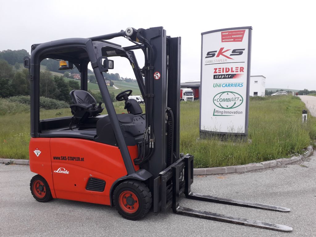 Linde E16PH Elektro 4 Rad-Stapler www.zeidlerstapler.at