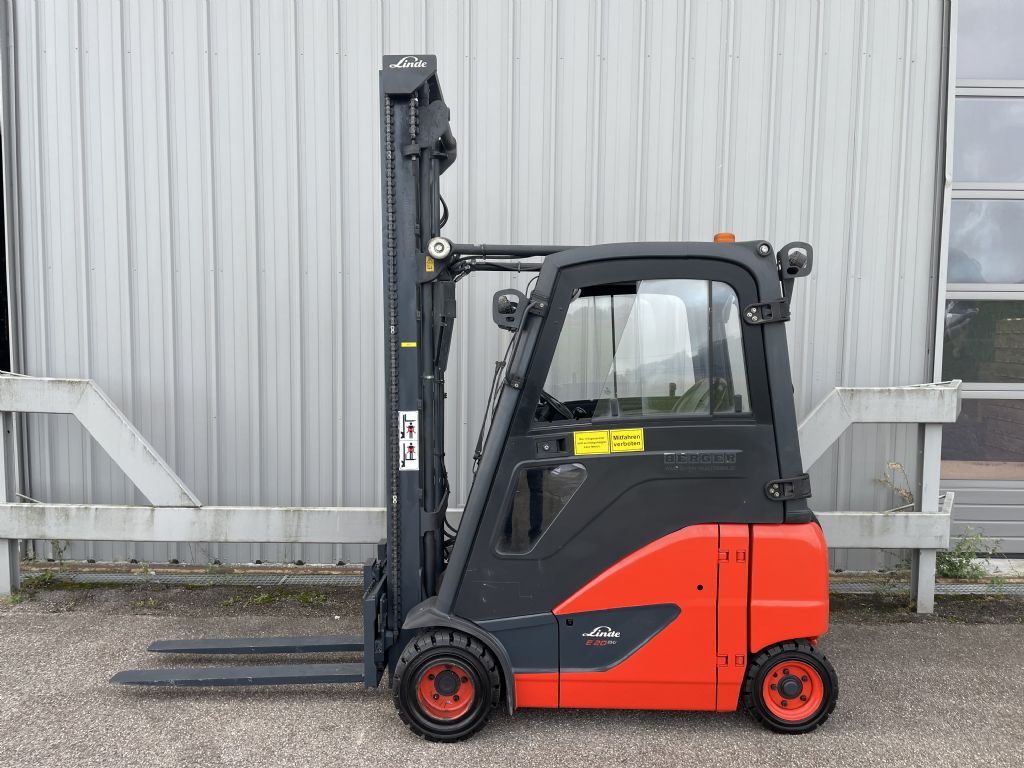 Linde E20 PH-02 Elektro 4 Rad-Stapler www.zeidlerstapler.at