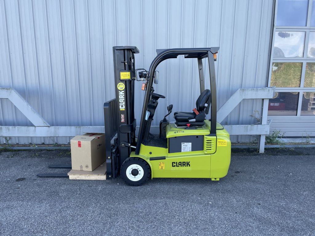 Clark GTX16 Neu Gert Elektro 3 Rad-Stapler www.zeidlerstapler.at