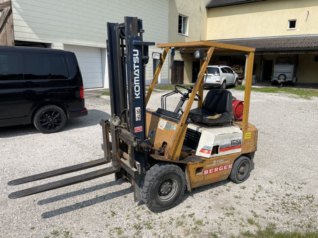 Komatsu FG15H-14 Treibgasstapler www.sks-stapler.at
