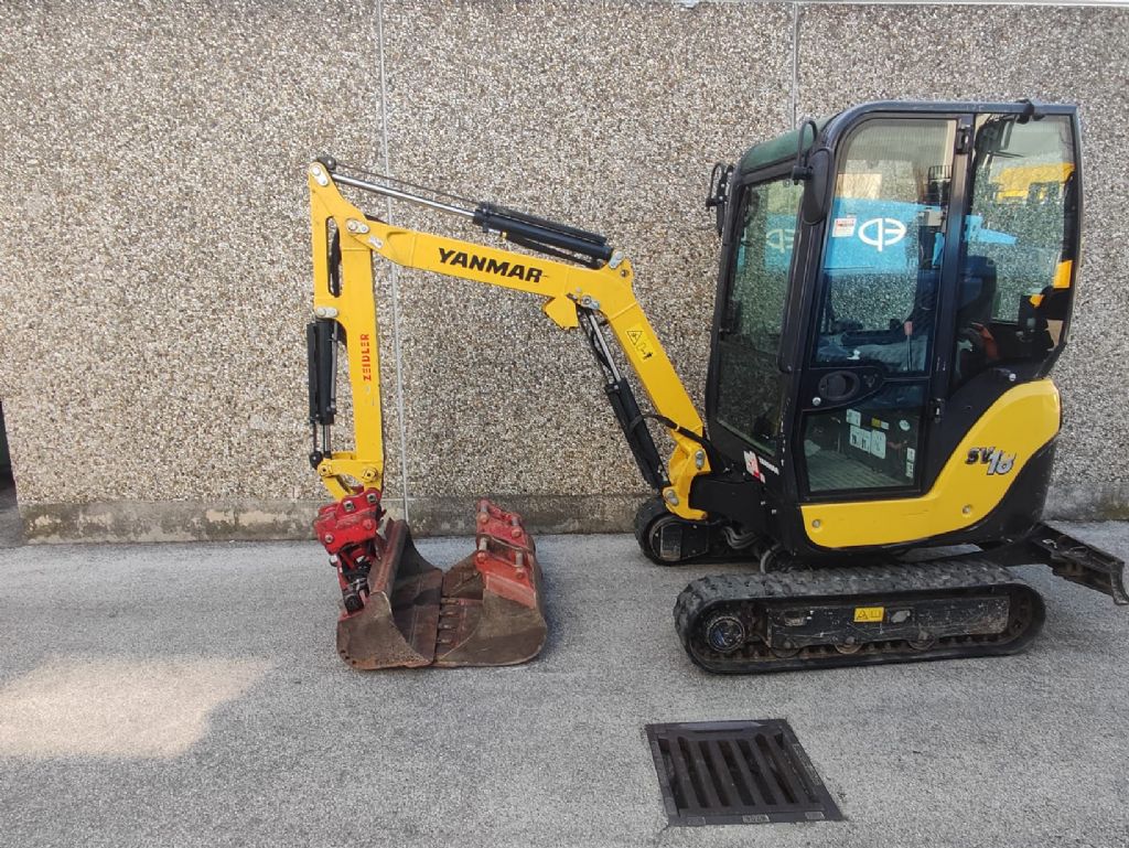 Yanmar SV18 Classic Minibagger www.sks-stapler.at