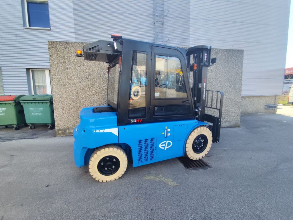 EP-EFL503-HV-6 NEUMASCHINE-Elektro 4 Rad-Stapler-http://www.k-trucks.de