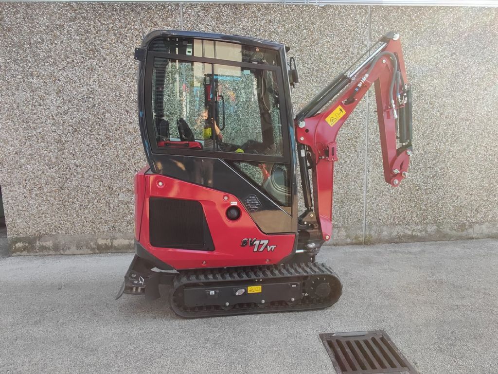 Yanmar SV17 VT NEUMASCHINE Minibagger www.zeidlerstapler.at