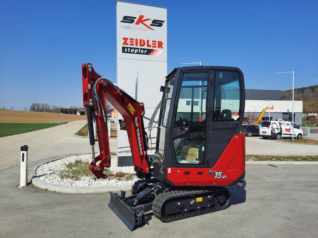 Yanmar SV15VT Minibagger www.sks-stapler.at