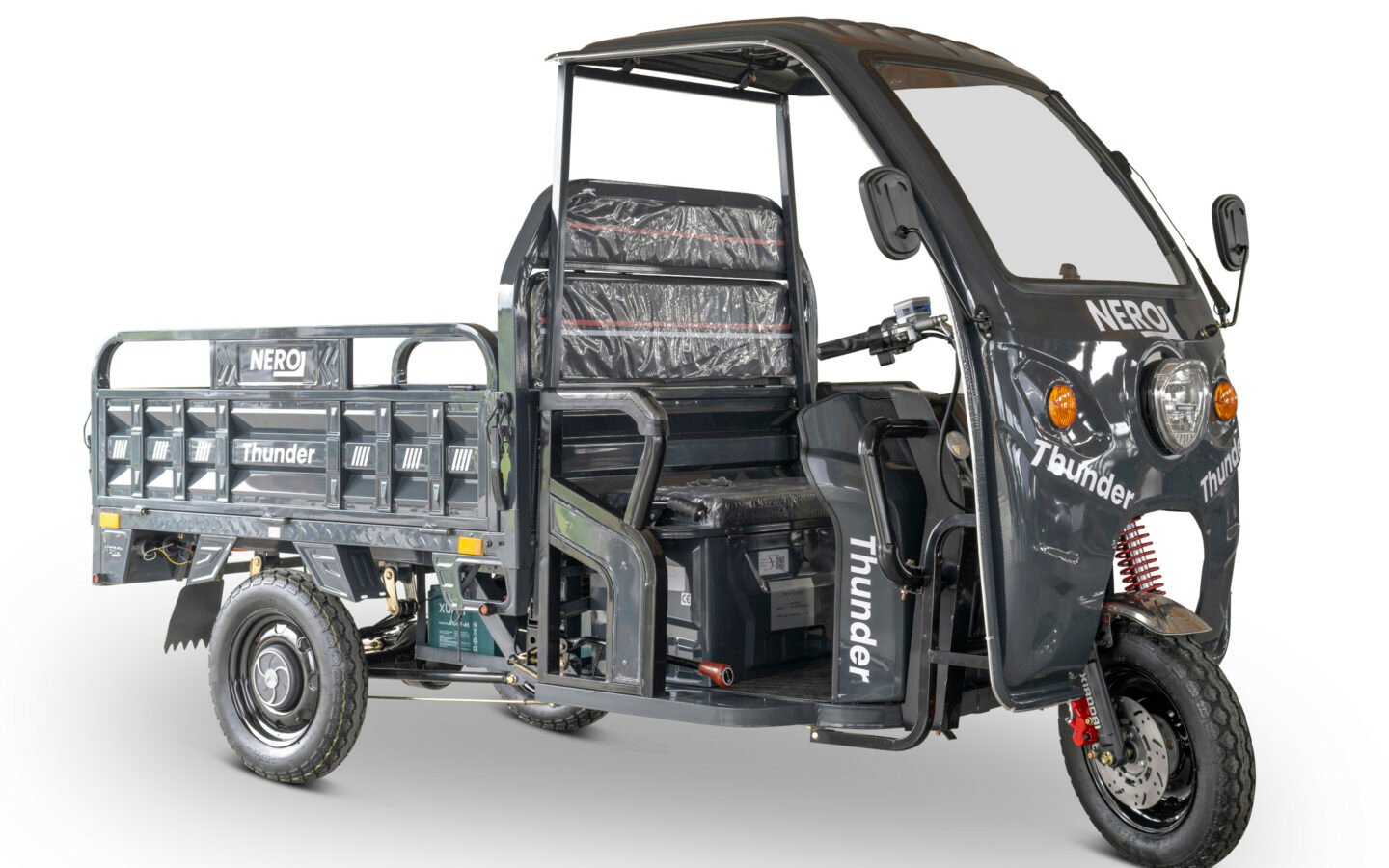 -TukTuk Thunder Pro Kabine-Elektro 4 Rad-Stapler-www.stapla.at
