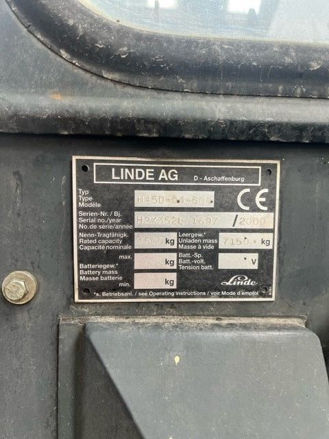 Linde Linde H45D Dieselstapler www.staplerprofi.co.at
