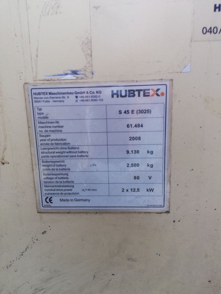 Hubtex-S45E - Batterie 2019-Seitenstapler-www.sta-tech.de