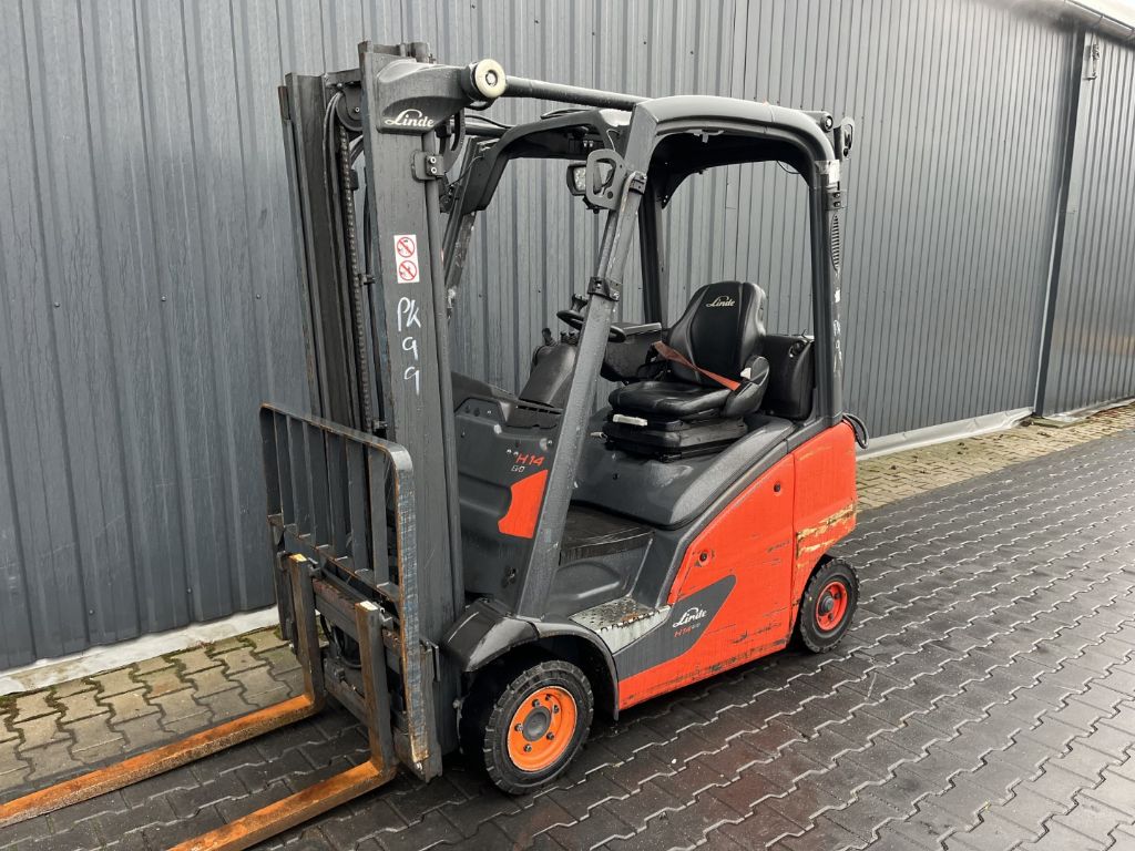 Linde H14T-01 LPG Forklifts www.superlift-forklift.com