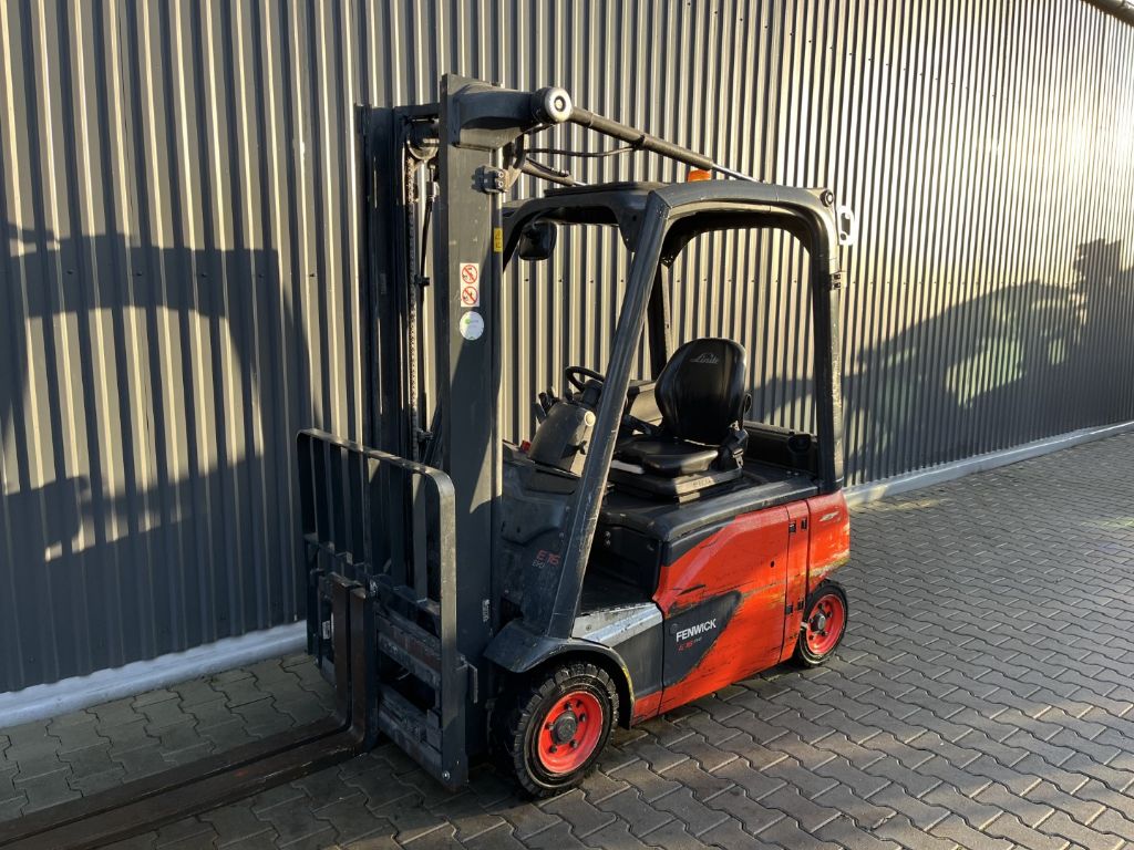Linde E16P-02 Electric 4-wheel forklift www.superlift-forklift.com
