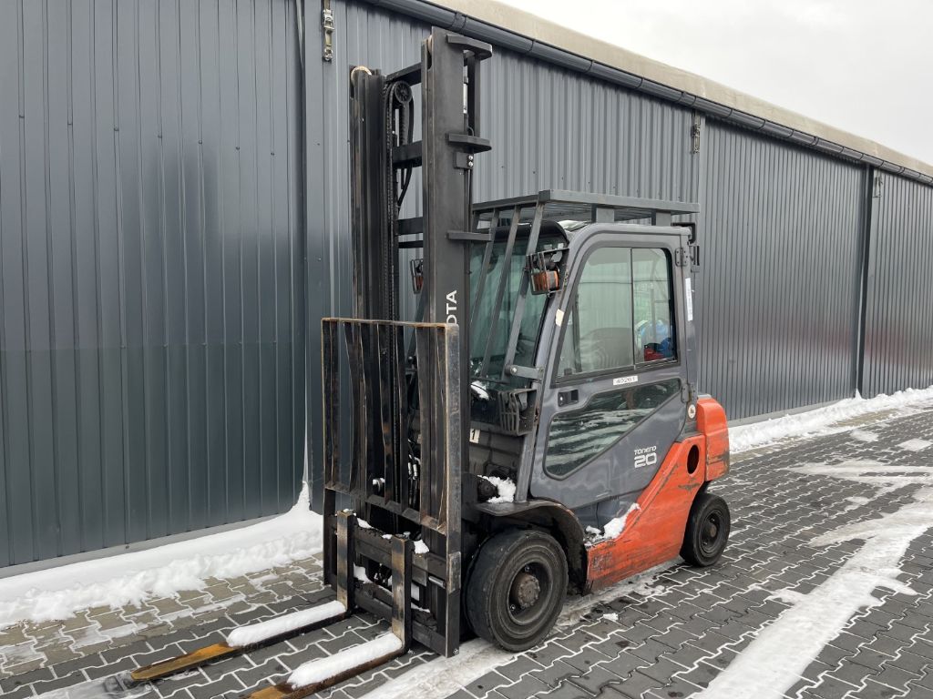Toyota 8FGF20 LPG Forklifts www.superlift-forklift.com