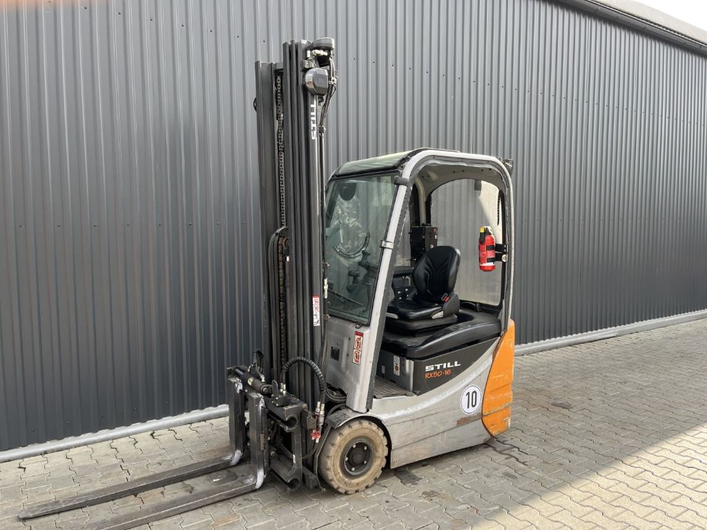 Still RX50-16 Electric 3-wheel forklift www.superlift-forklift.com