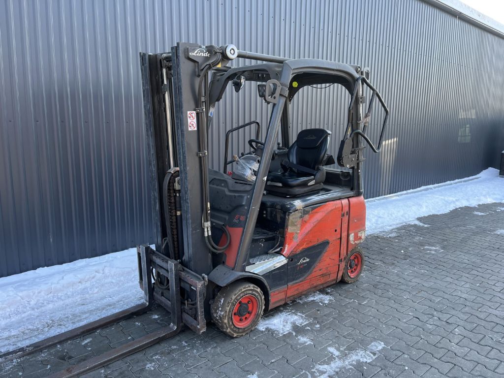 Linde E16PH-02 Electric 4-wheel forklift www.superlift-forklift.com