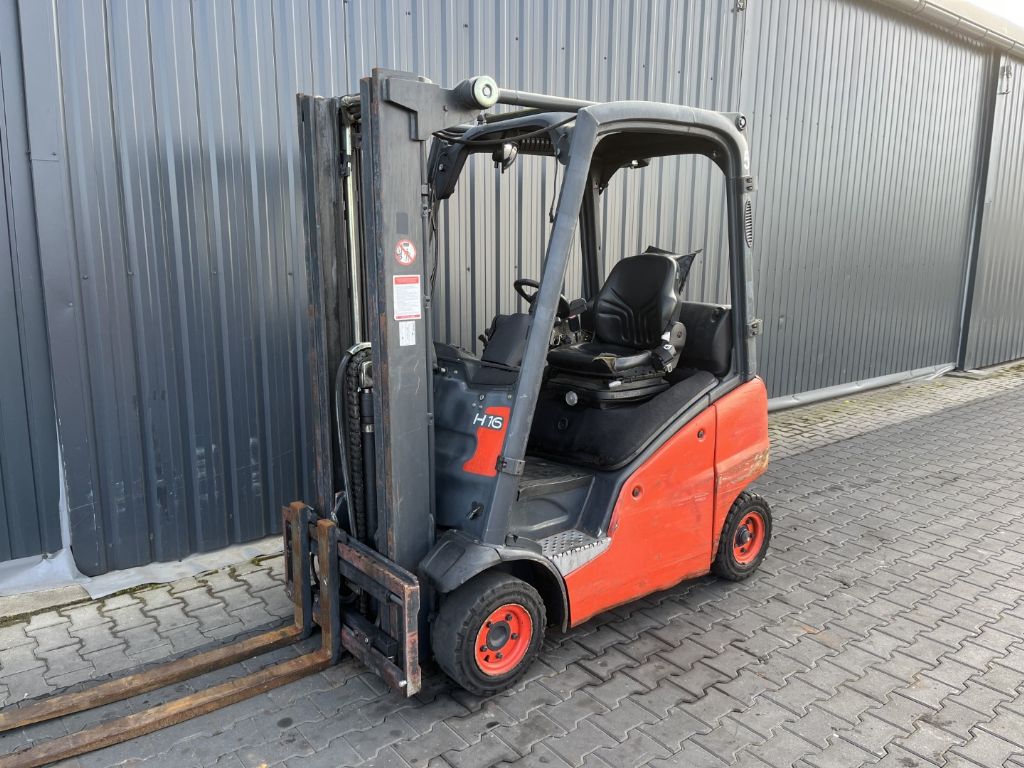 Linde H16T-01 LPG Forklifts www.superlift-forklift.com