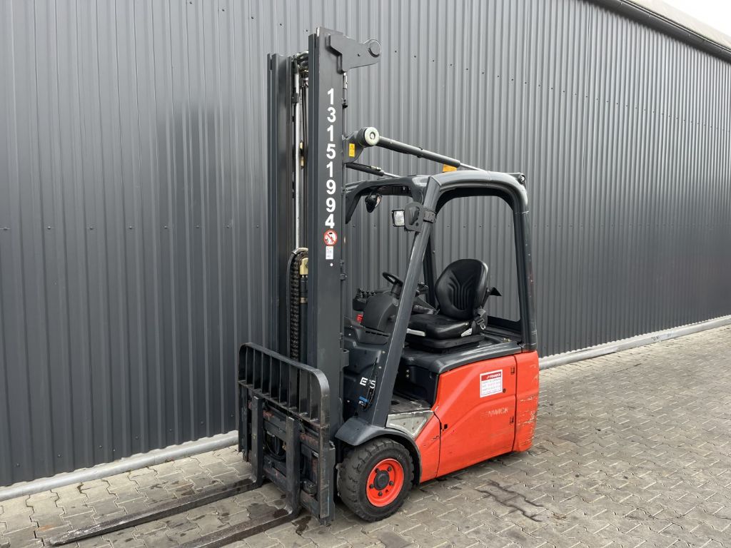 Linde E15-01 Electric 3-wheel forklift www.superlift-forklift.com