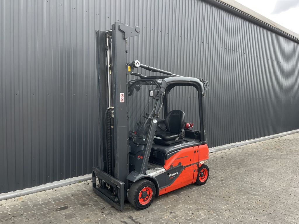 Linde E16P Electric 4-wheel forklift www.superlift-forklift.com