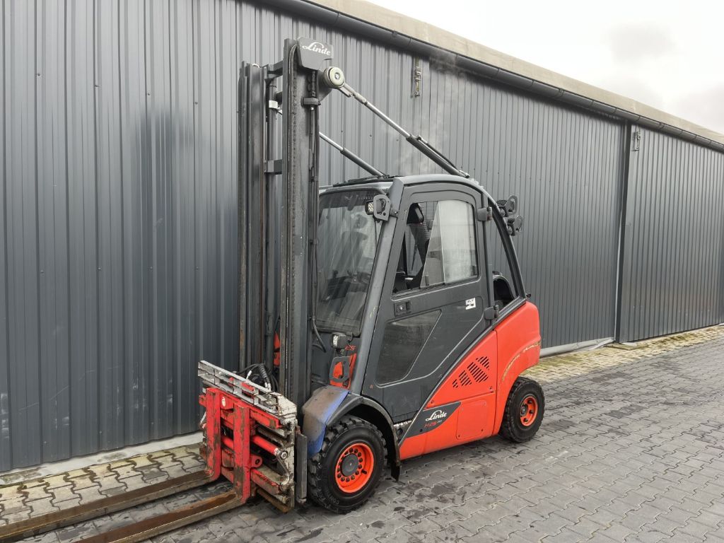 Linde H25T-02 Газовый погрузчик www.superlift-forklift.com