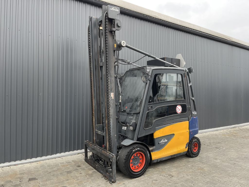 Linde E50HL-01/600 Электро 4 колесный Погрузчики www.superlift-forklift.com