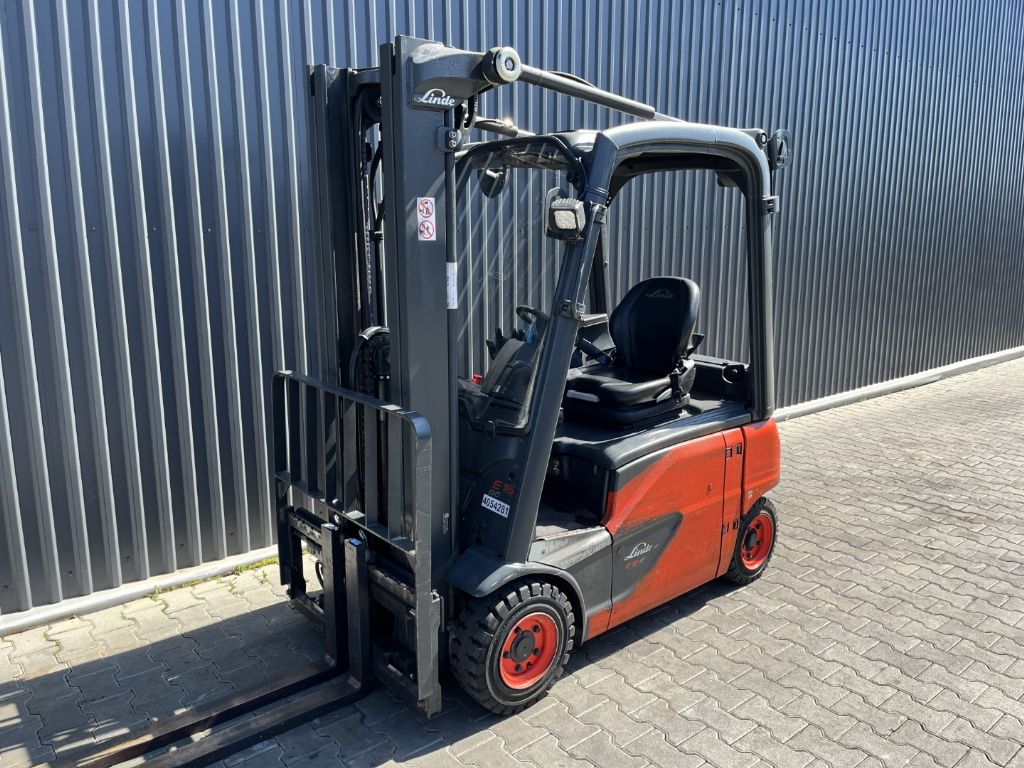 Linde E16P-02 Electric 4-wheel forklift www.superlift-forklift.com