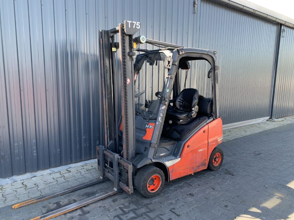 Linde H16T-01 LPG Forklifts www.superlift-forklift.com